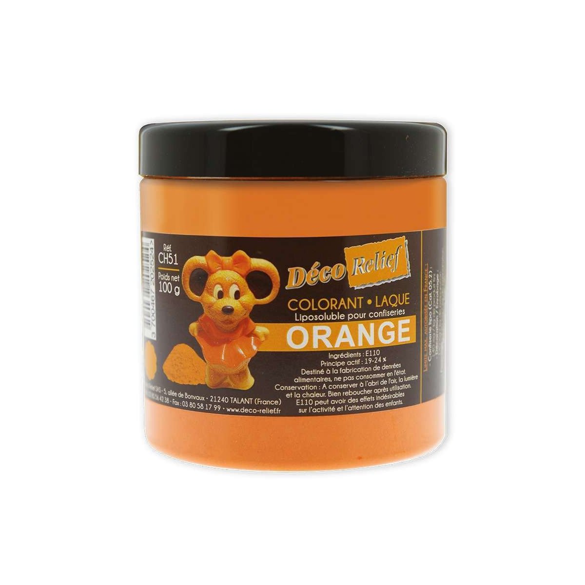 Colorant Powder Orange CH51 100gm