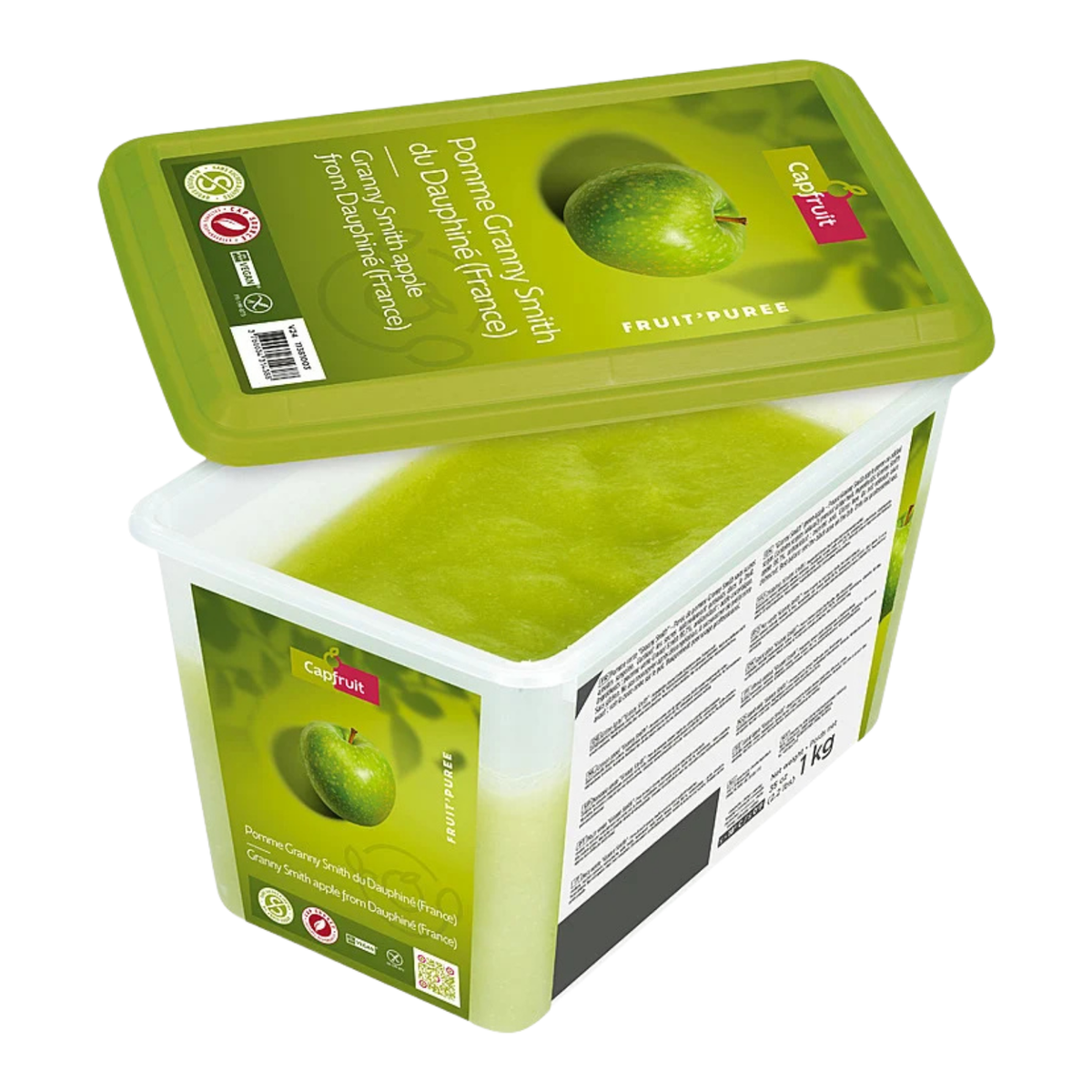 Puree Apple Granny Smith 100% 1kg, Frozen