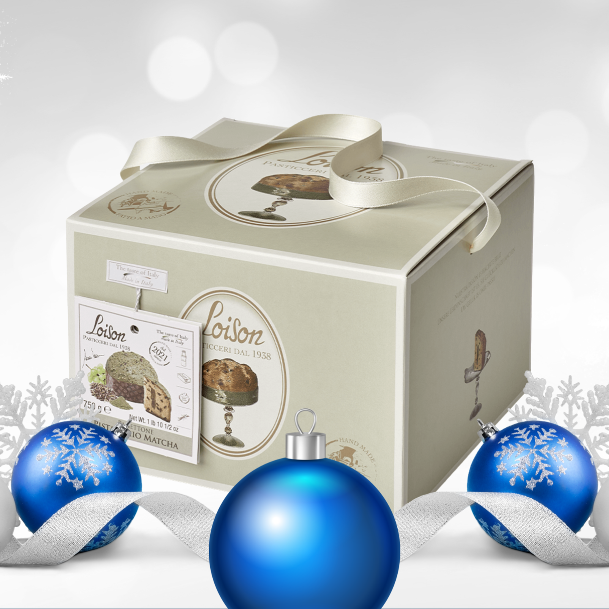 Panettone Pistachio Matcha Gold 750gm