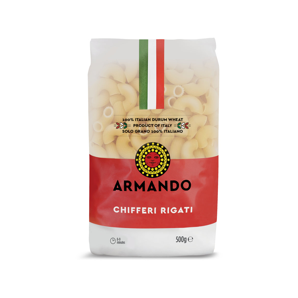 Armando Teflon Chiffero Rigati 500gm