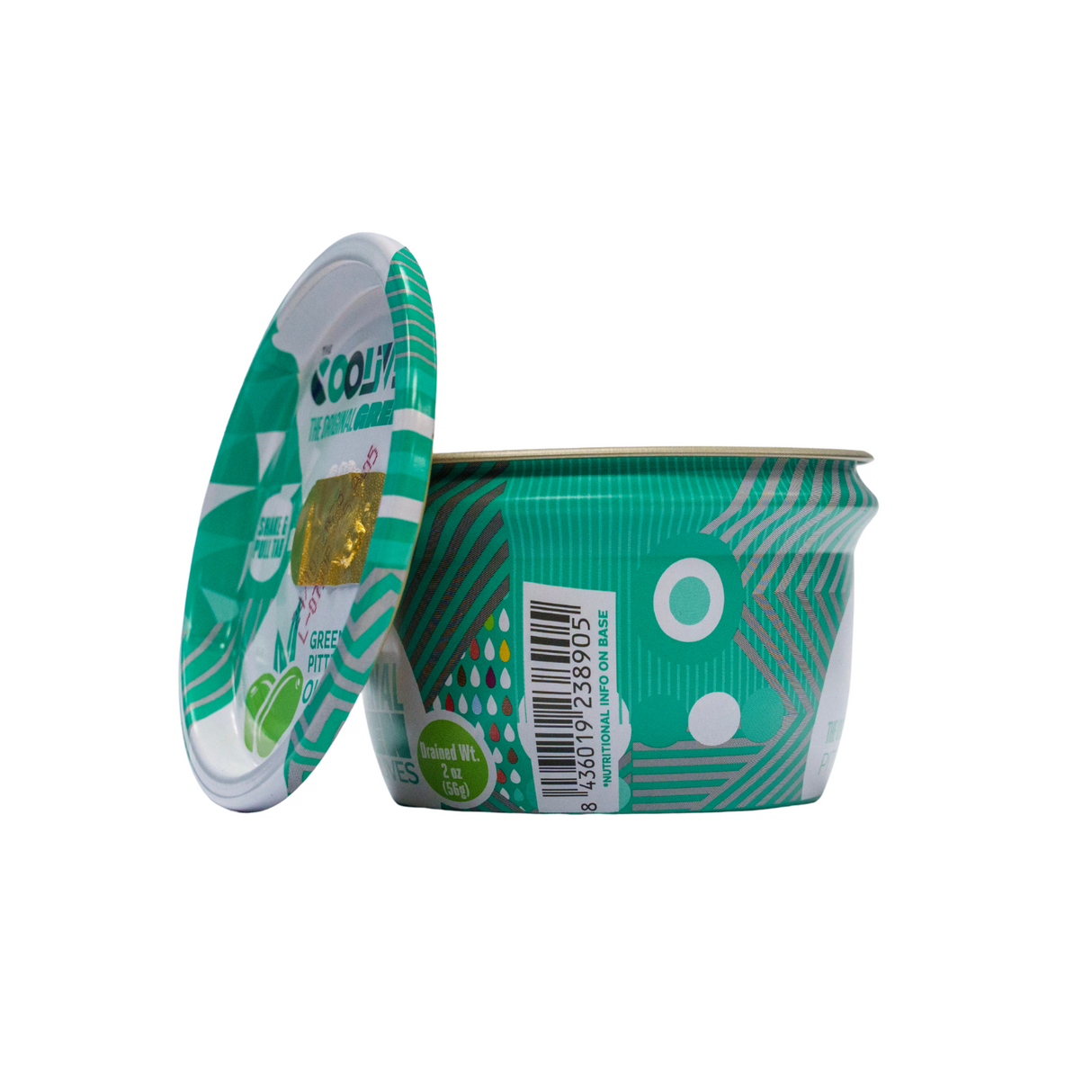 Pitted Green Olive 56gm