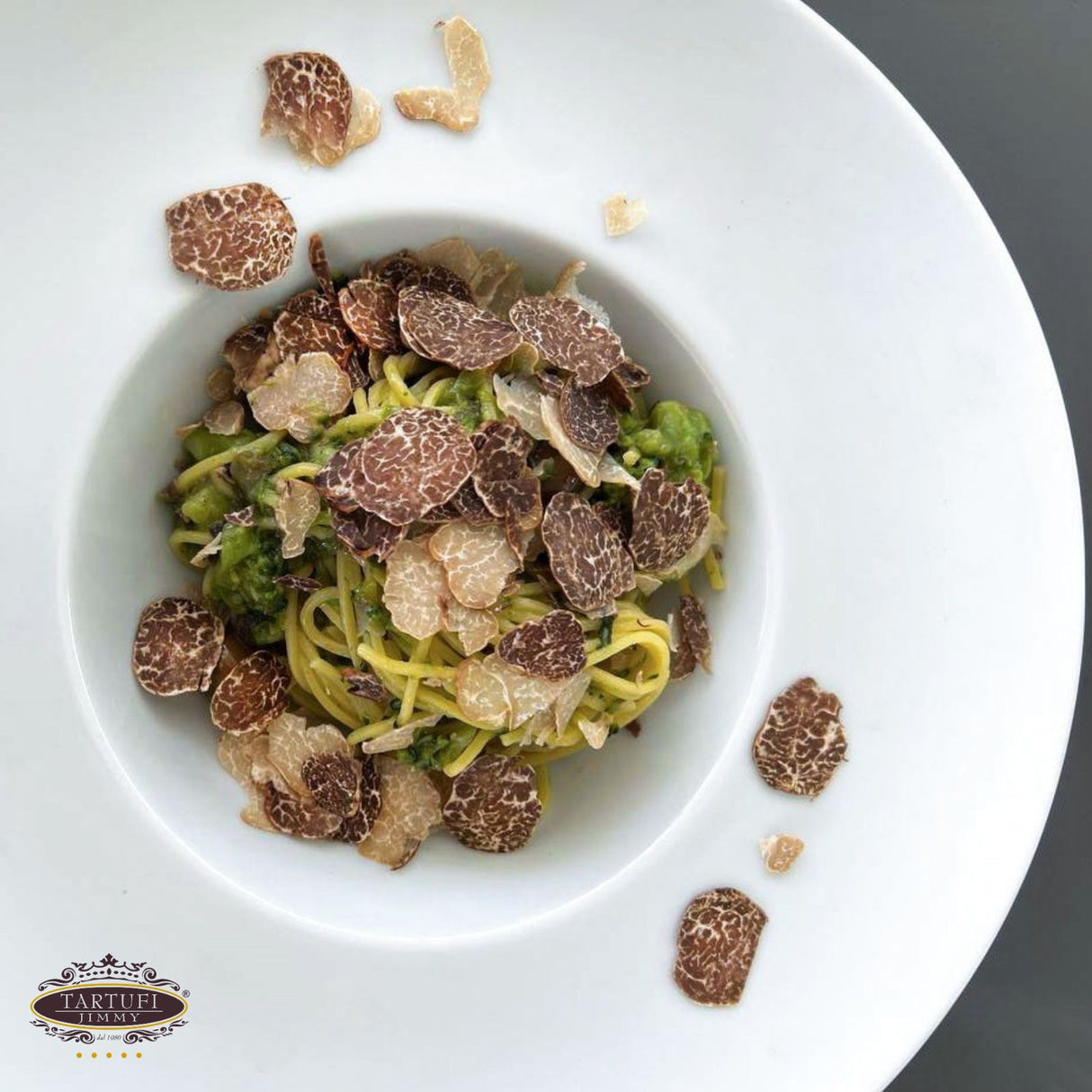 Truffle Dried Summer Slices with Grinder