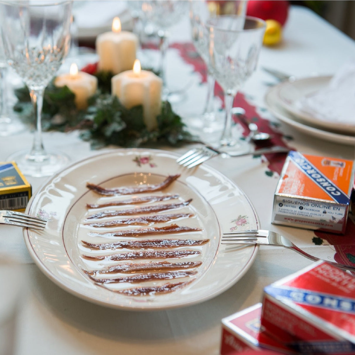 Anchovies in Olive Oil