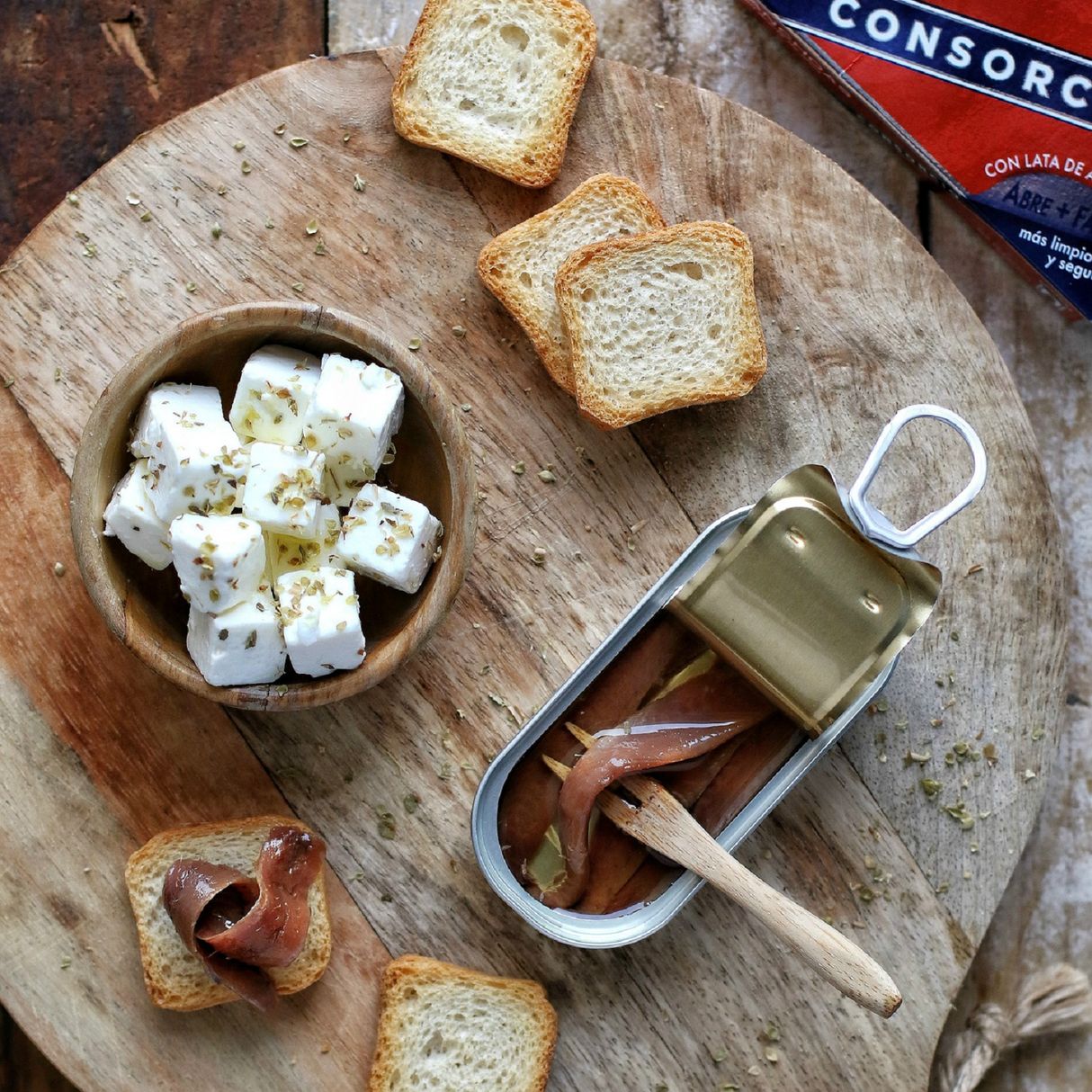 Anchovies in Olive Oil