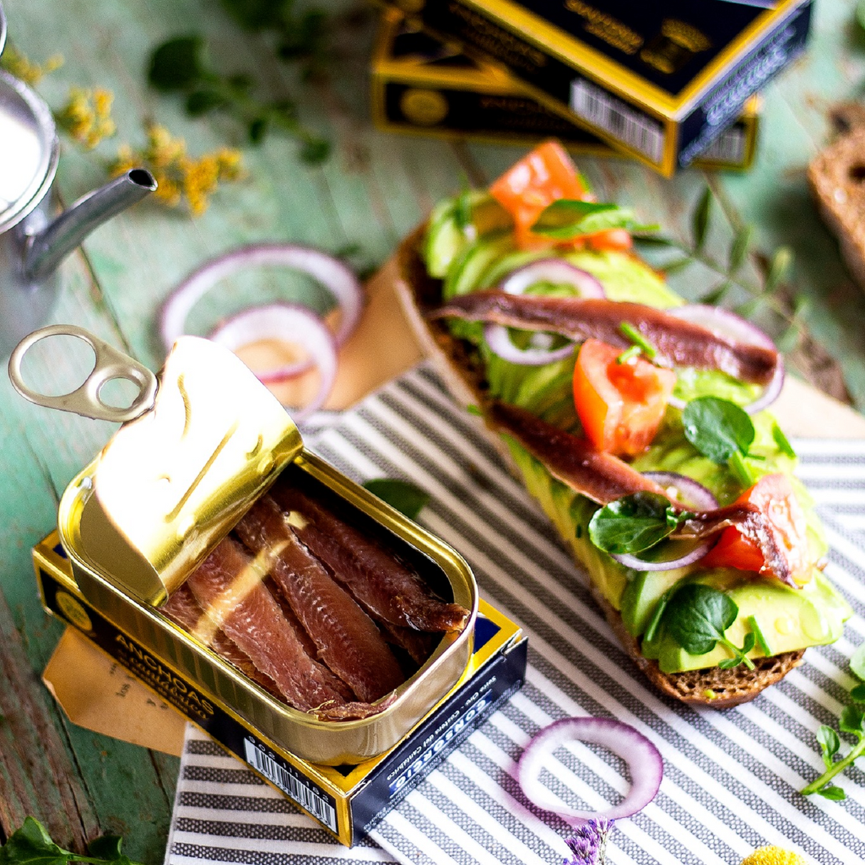 Cantabrian Anchovies Fillets in Olive Oil (Gold Standard)