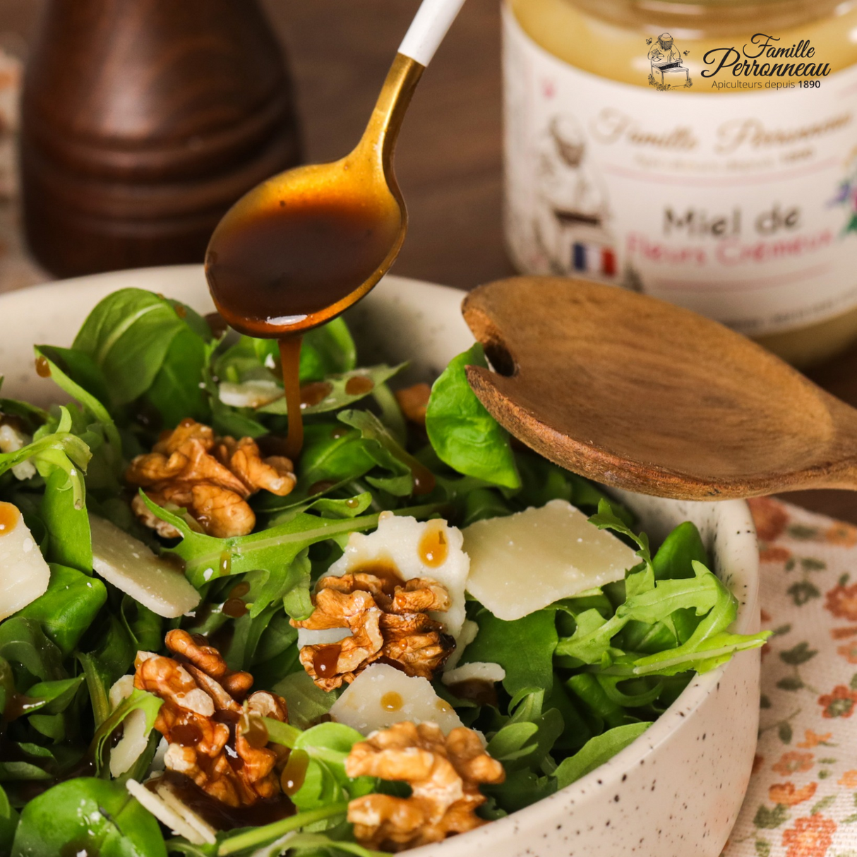 Wild Flowers Raw Honey