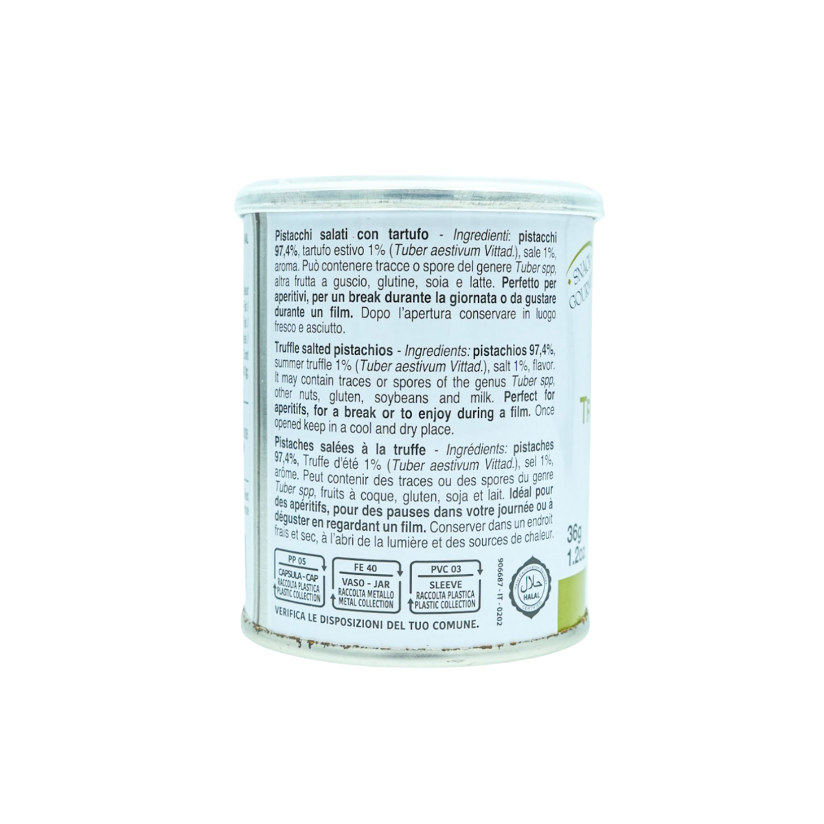 Salted Truffle Pistachios 36gm