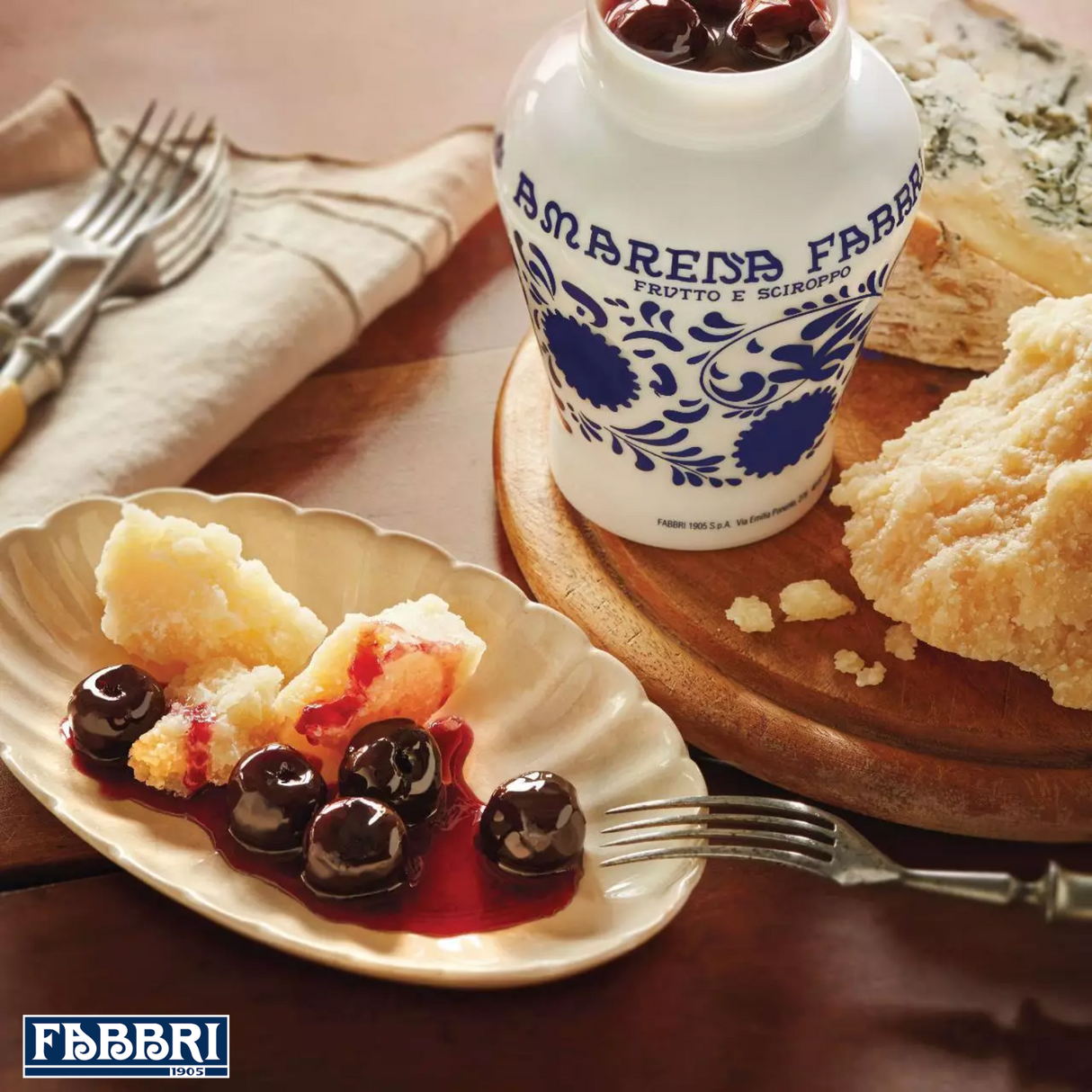 Amarena in Heavy Syrup Opaline Jar