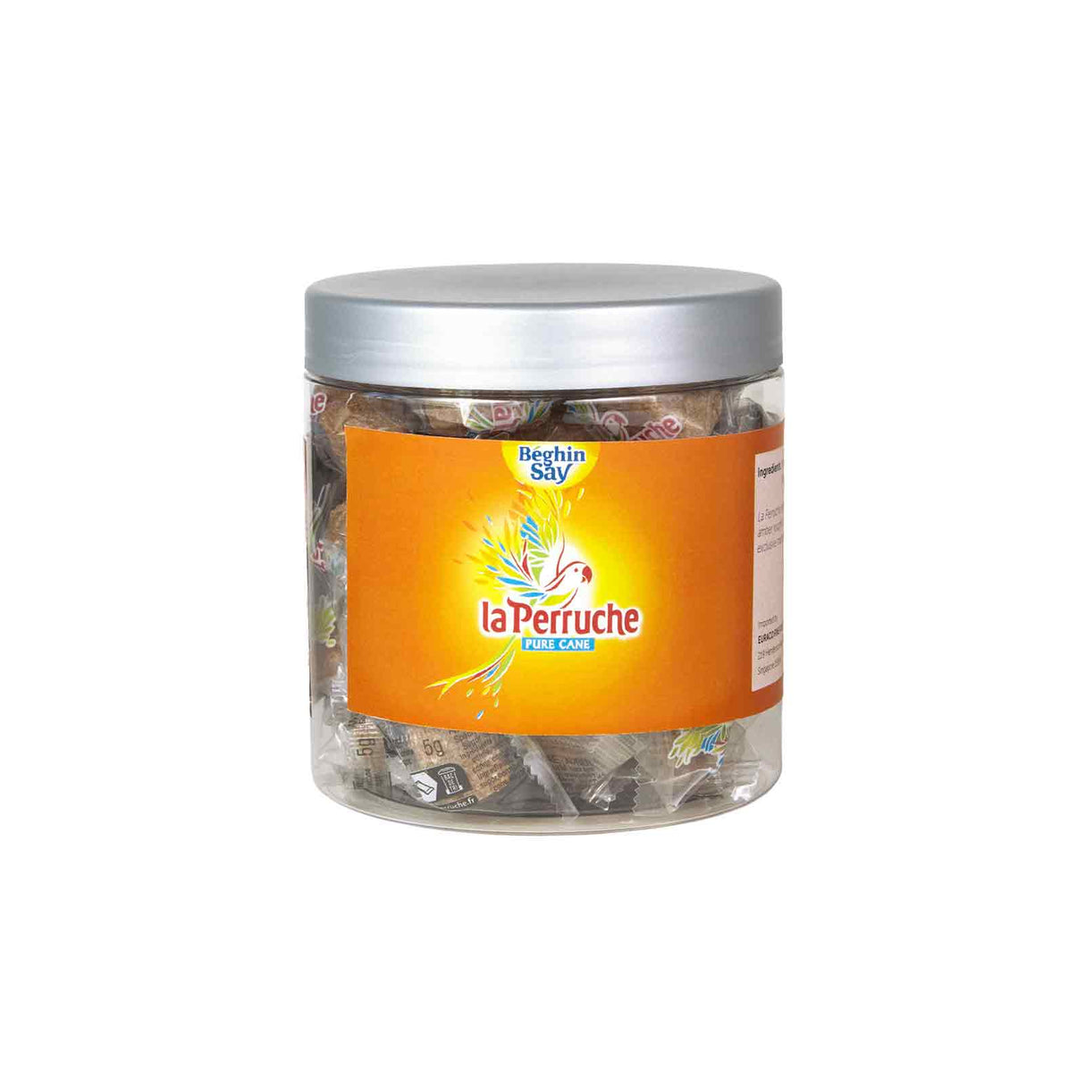 Amber Cube Sugar, Individually Wrapped