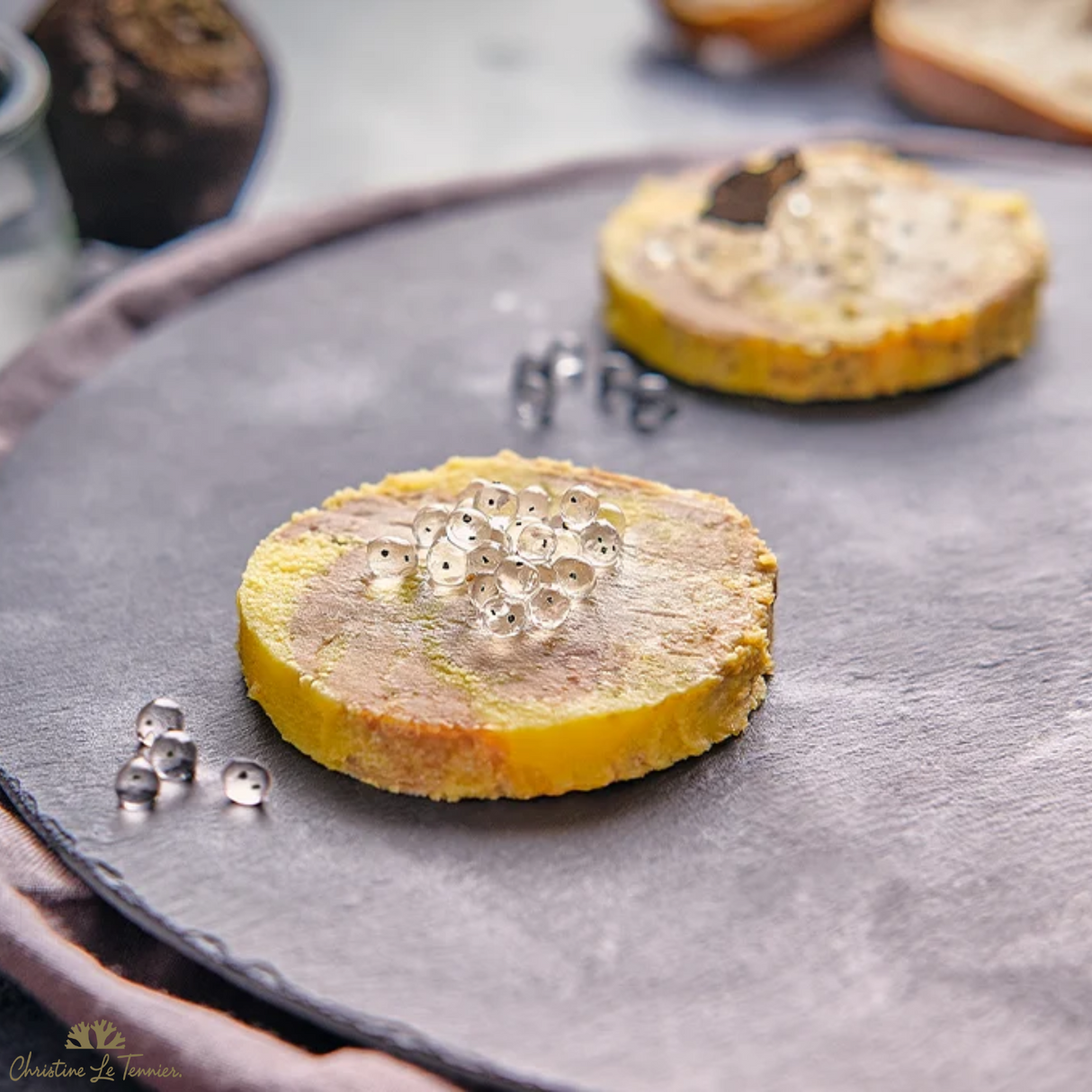 Flavoured Pearls Black Truffle & White Balsamic Vinegar