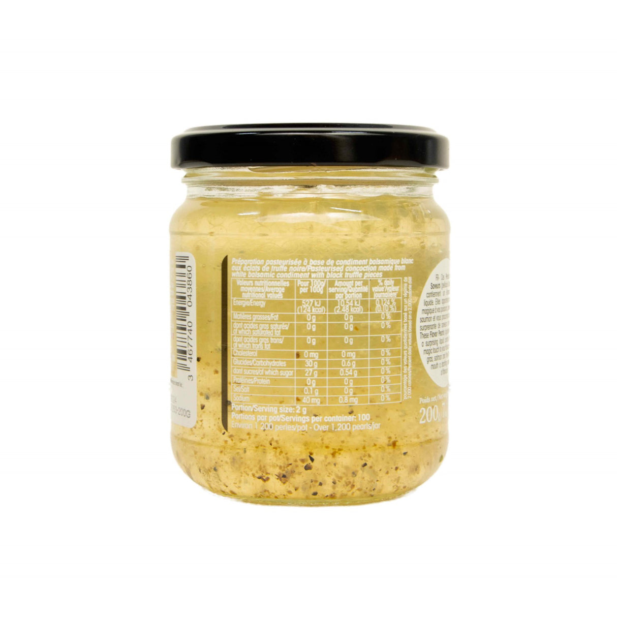 Flavoured Pearls Black Truffle & White Balsamic Vinegar