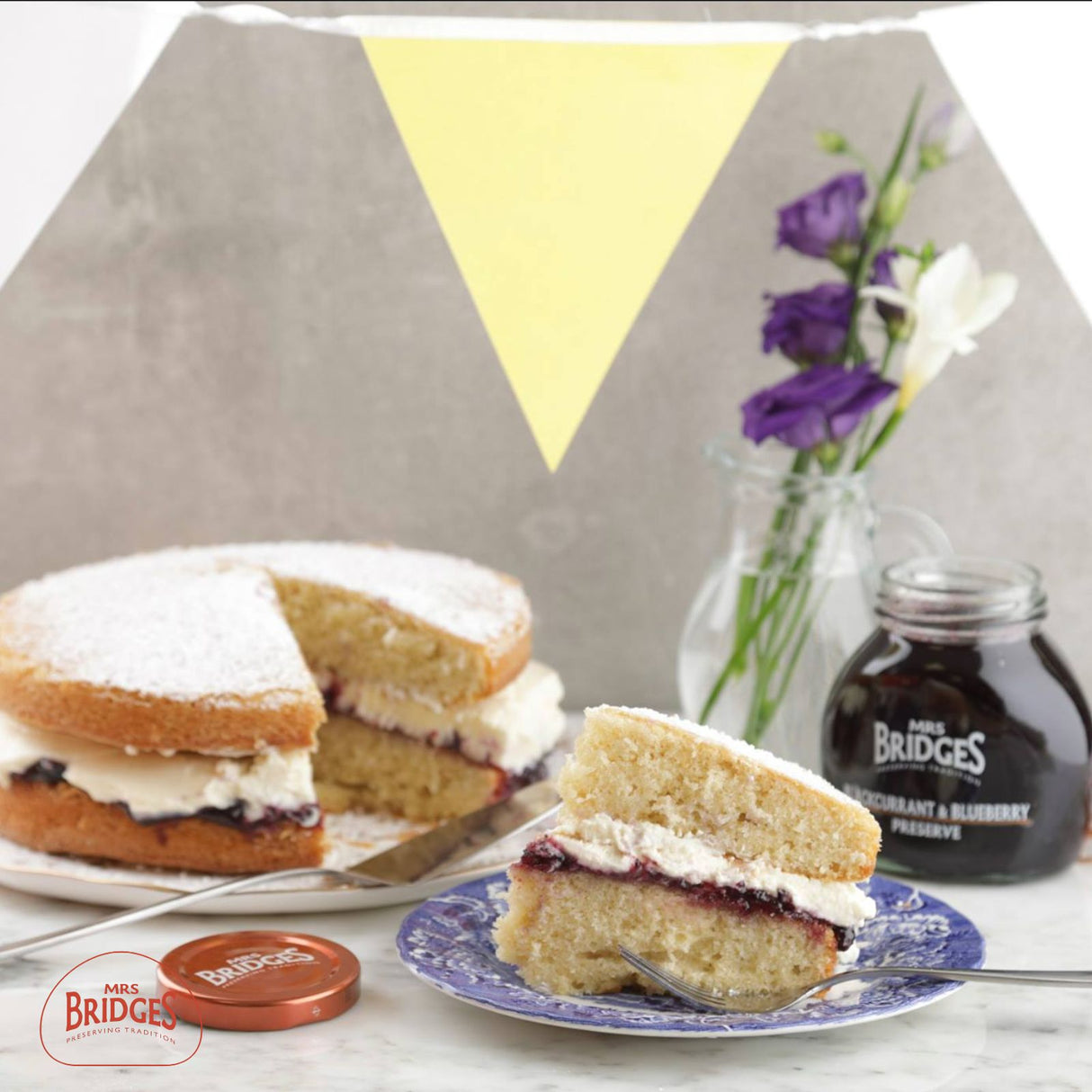 Blackcurrant & Blueberry Preserve