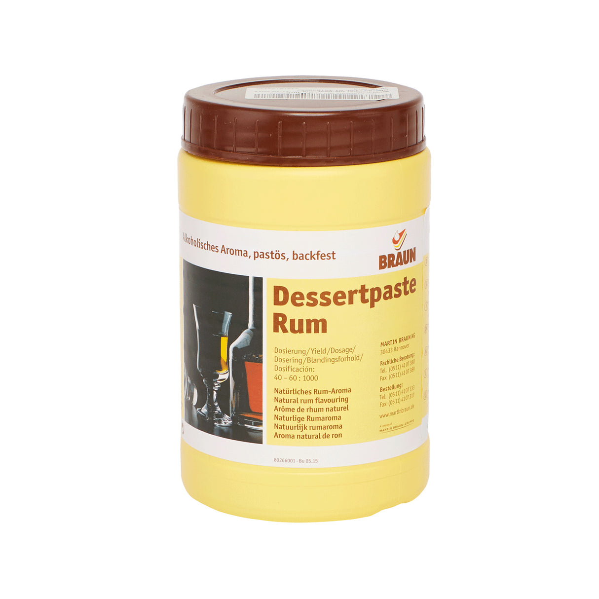 Dessert Paste Rum