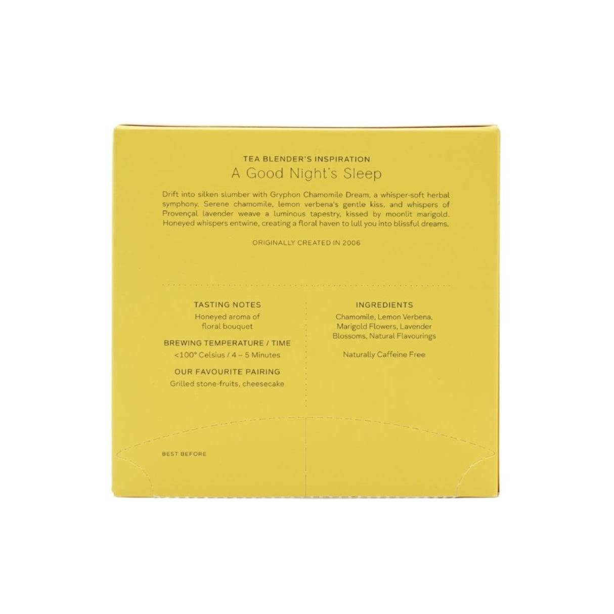 Tea Sachet Chamomile Dream