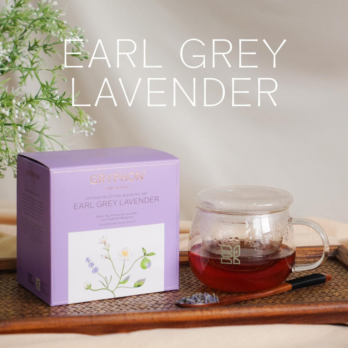 Tea Sachet Earl Grey Lavender