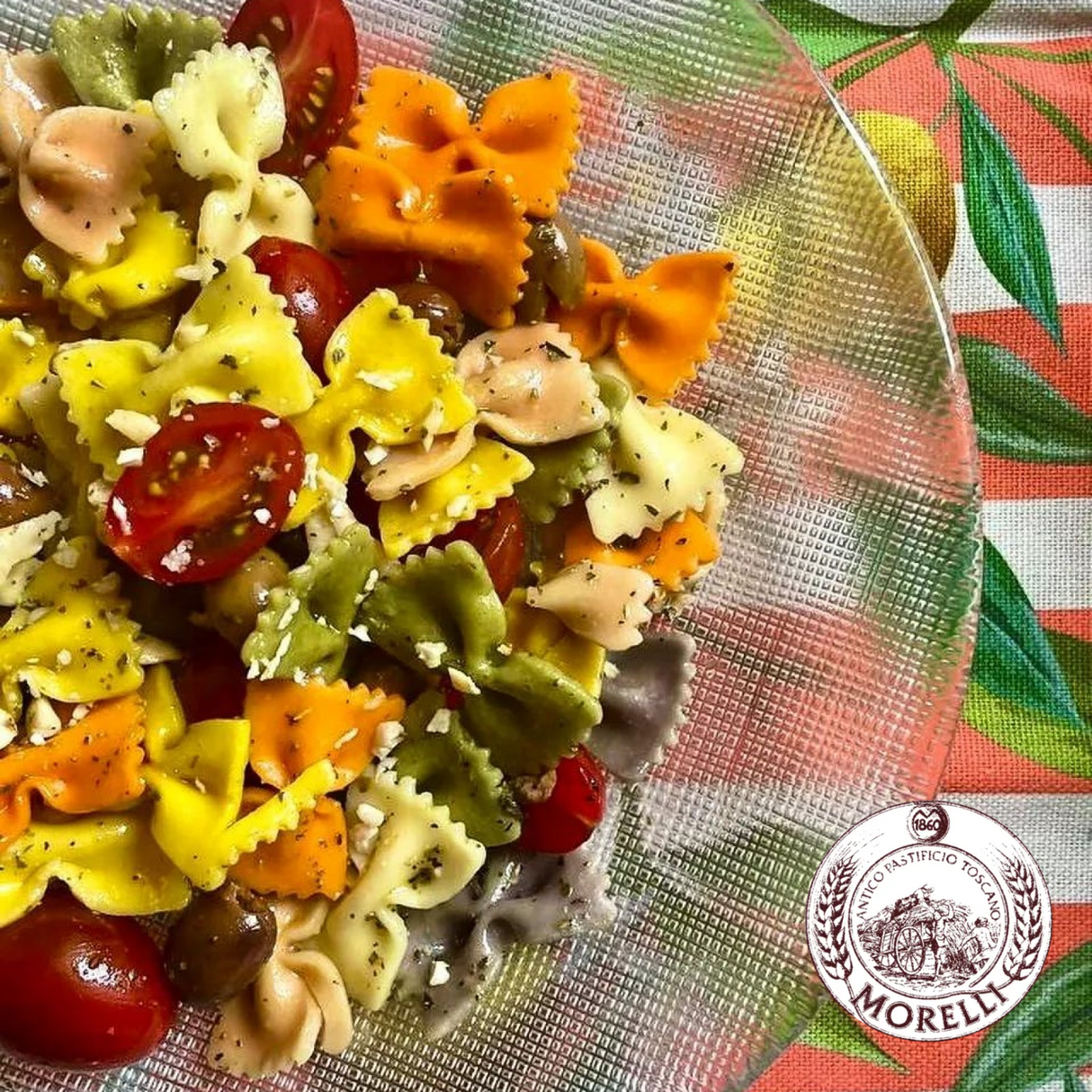 Pasta Papillons 5 Flavours (Spinach, Turmeric, Beetroot, Squid Ink & Red Chilli)