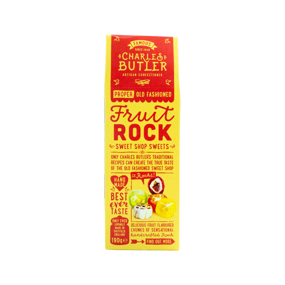 Charles Butler Fruit Rock 190gm