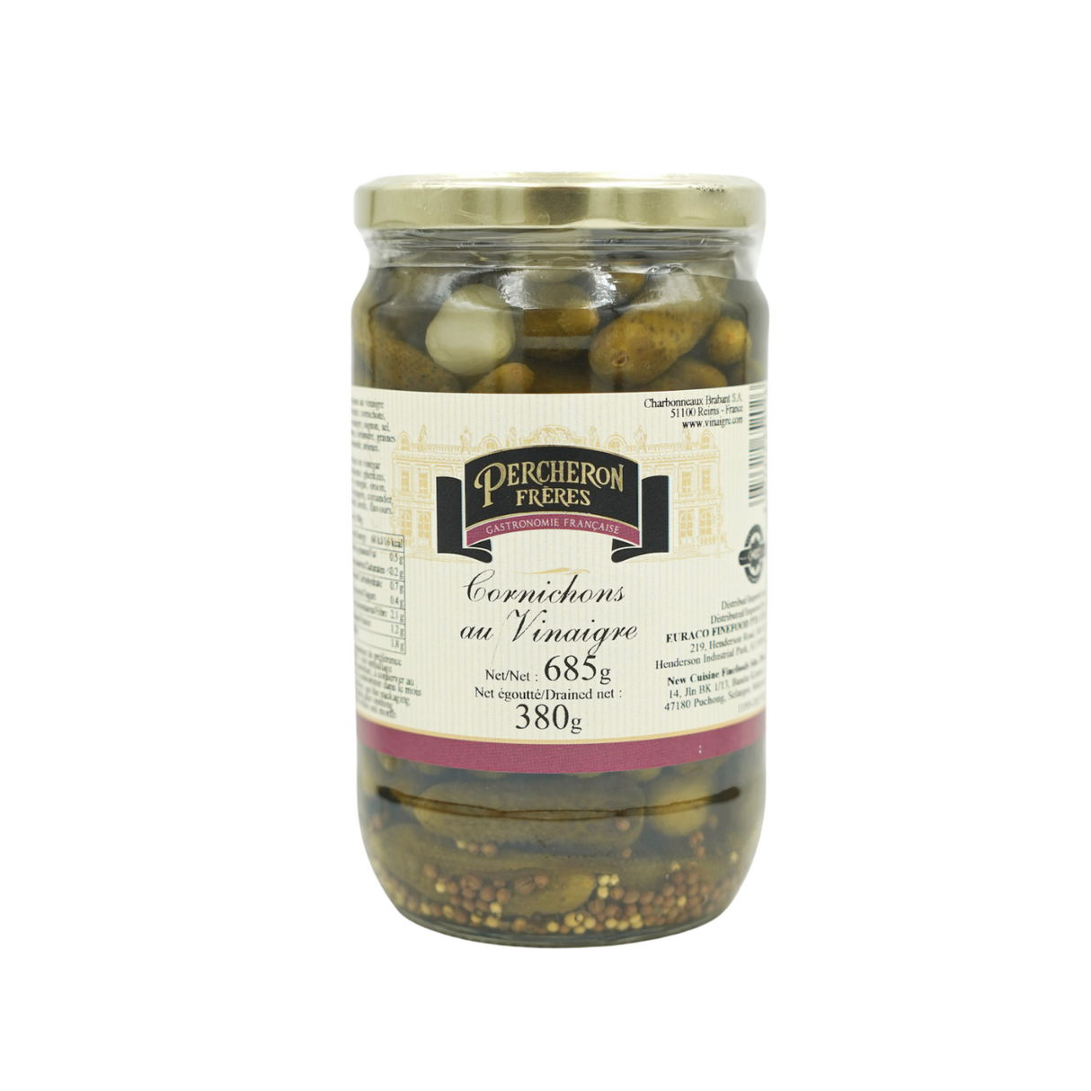 Gherkins Cornichons 380gm