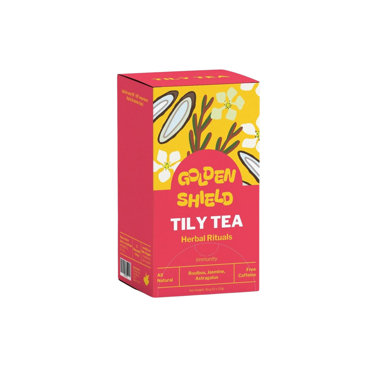 Tea Sachet Golden Shield 12's