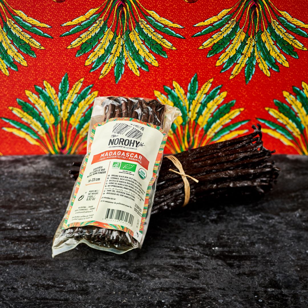Organic Black Non-Split Madagascar Vanilla Bean