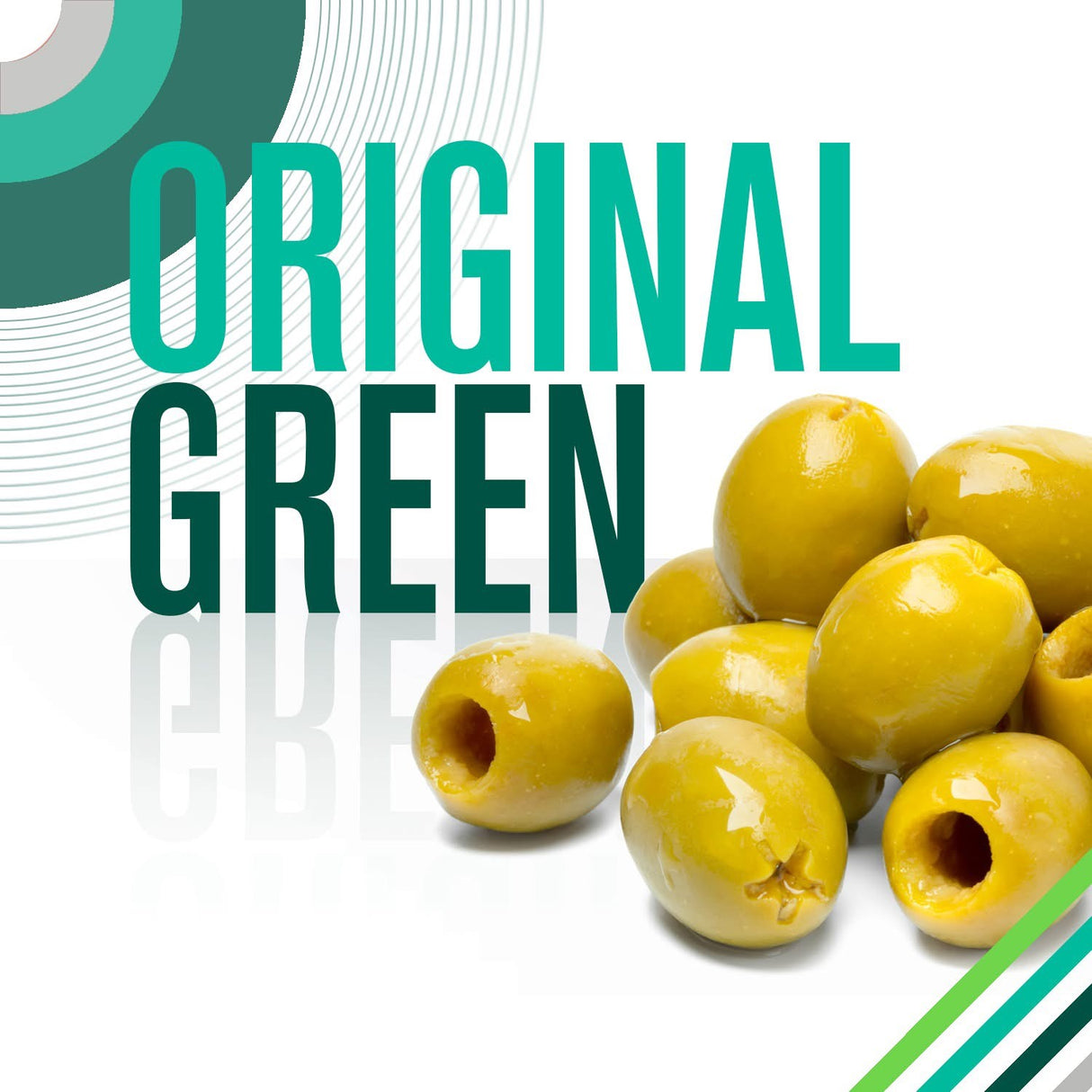 Pitted Green Olive 56gm