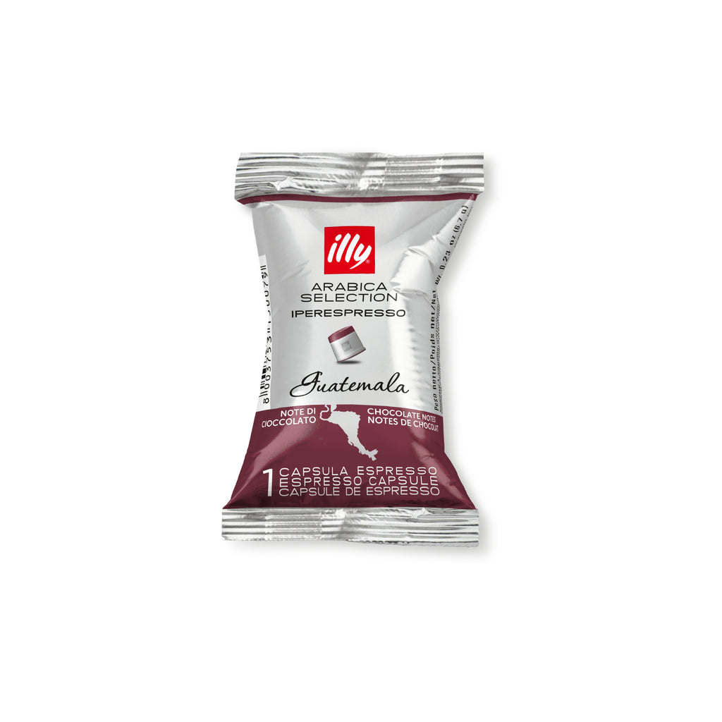 illy Arabica Selection iperEspresso Capsules Guatemala Coffee - 100 Individually Wrapped Capsules