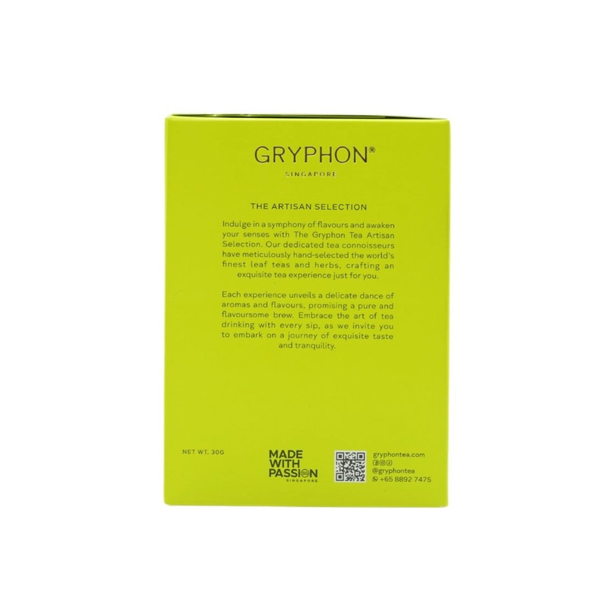 Tea Sachet Lemon Ginger Mint