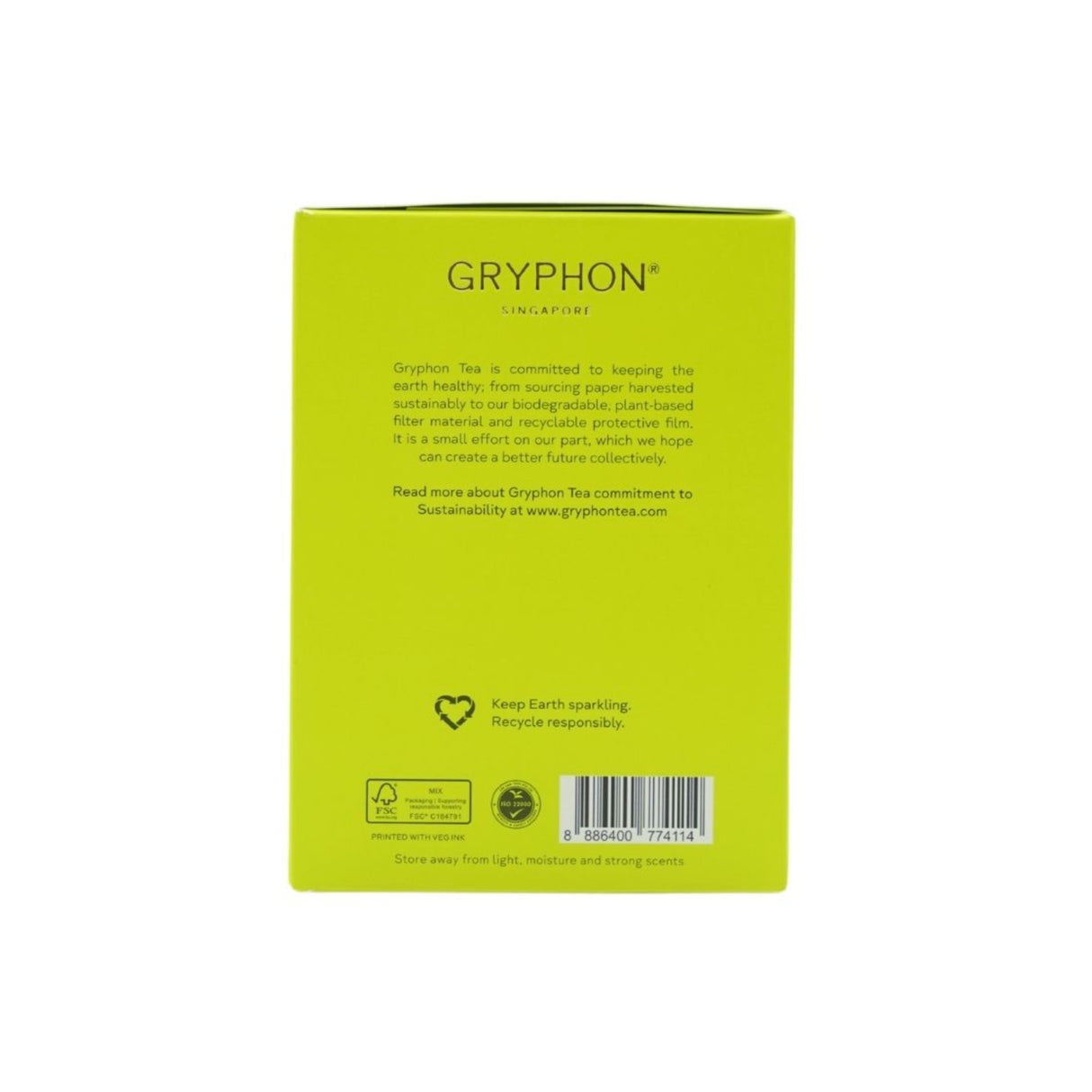 Tea Sachet Lemon Ginger Mint