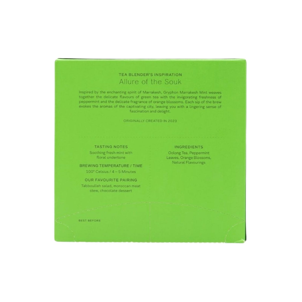 Tea Sachet Marakesh Mint