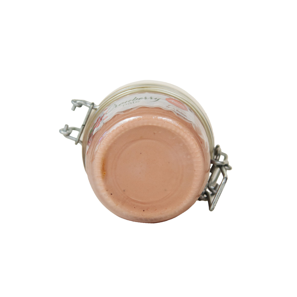 Pork Pate Cranberry Glass Jar