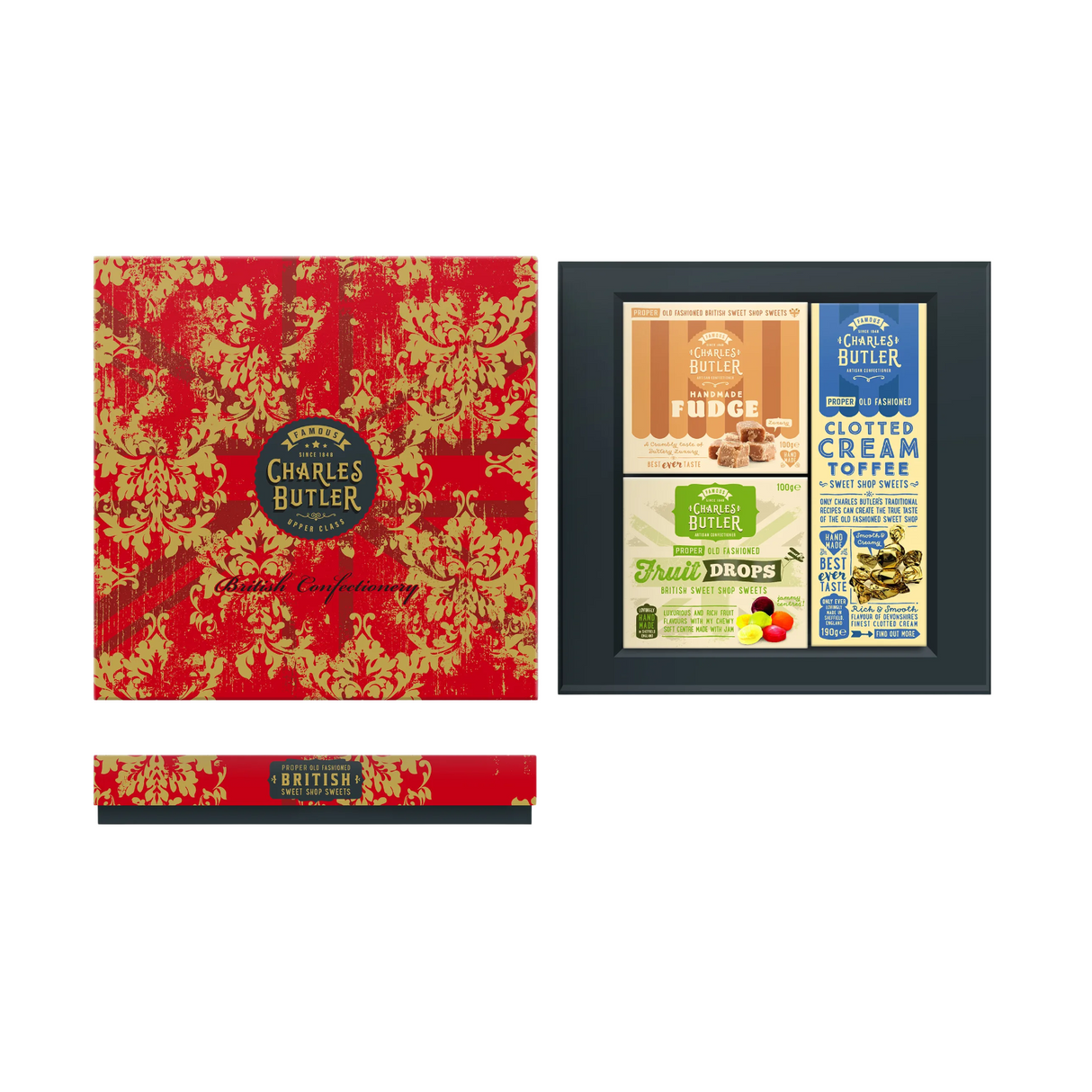 Red and Gold Gift Box