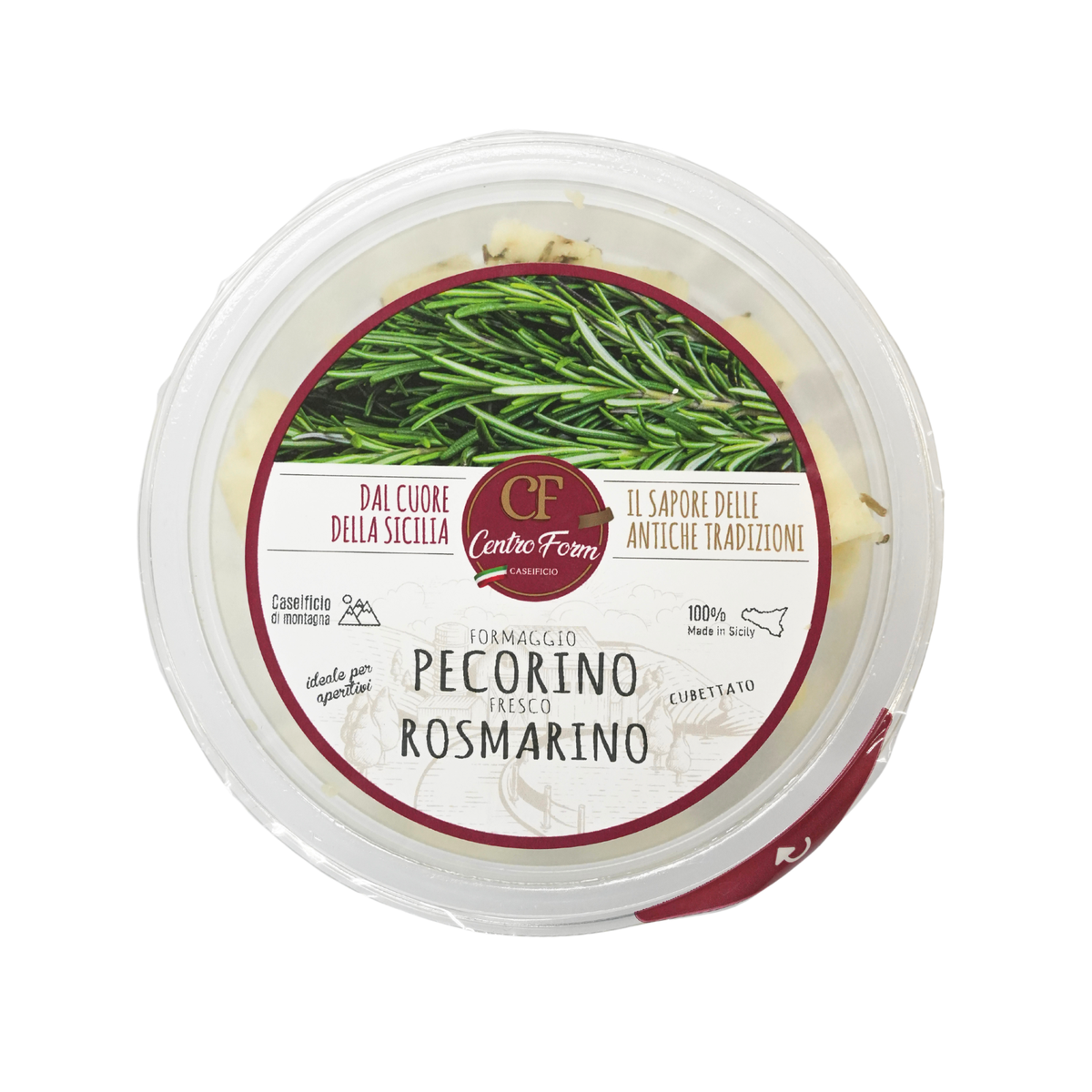 Pecorino Rosemary Cube 100gm