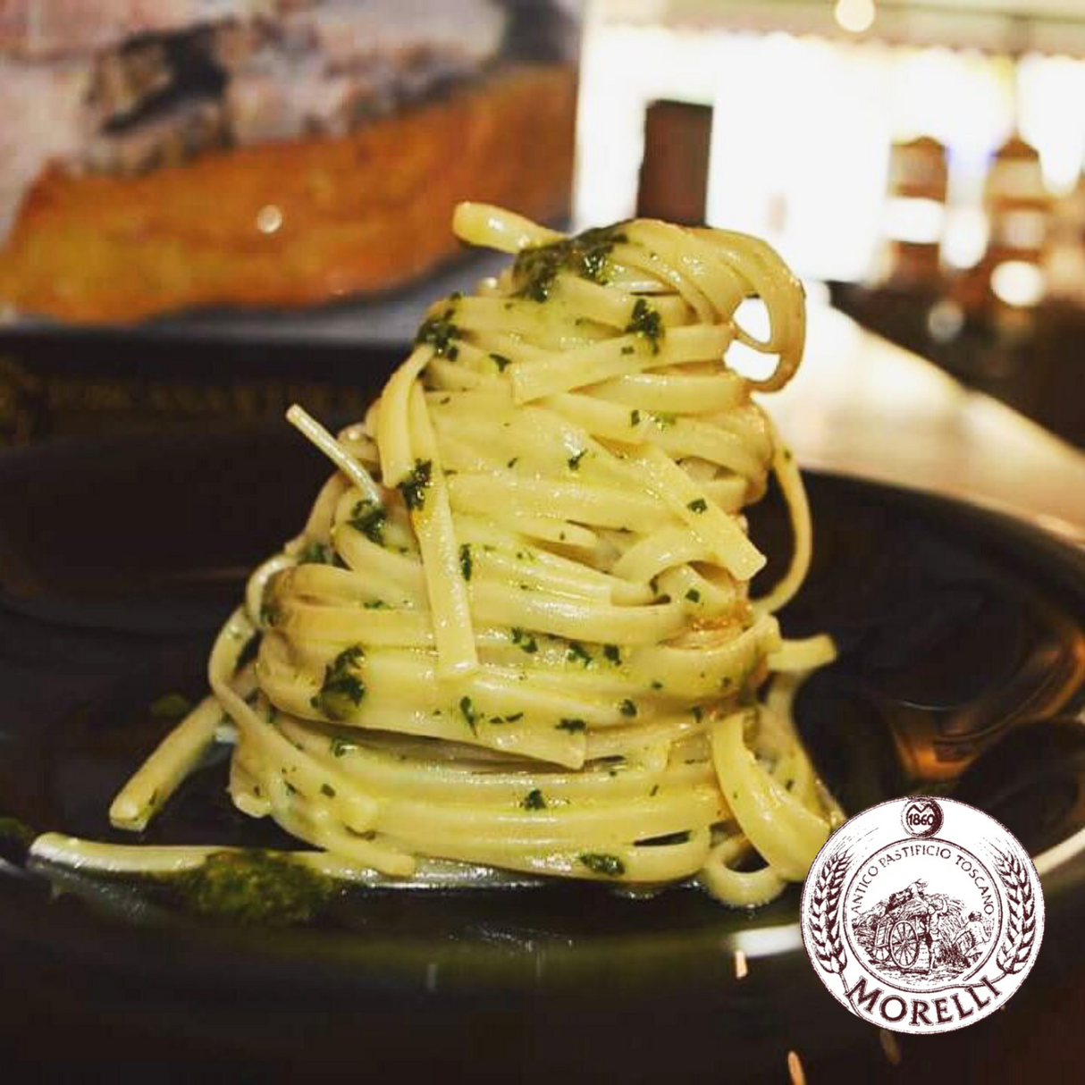 Pasta Linguine with Saffron (Zafferano)