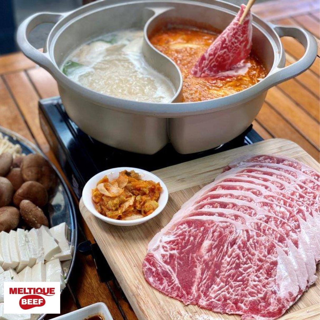 Australian Marbled Beef Striploin Shabu Shabu