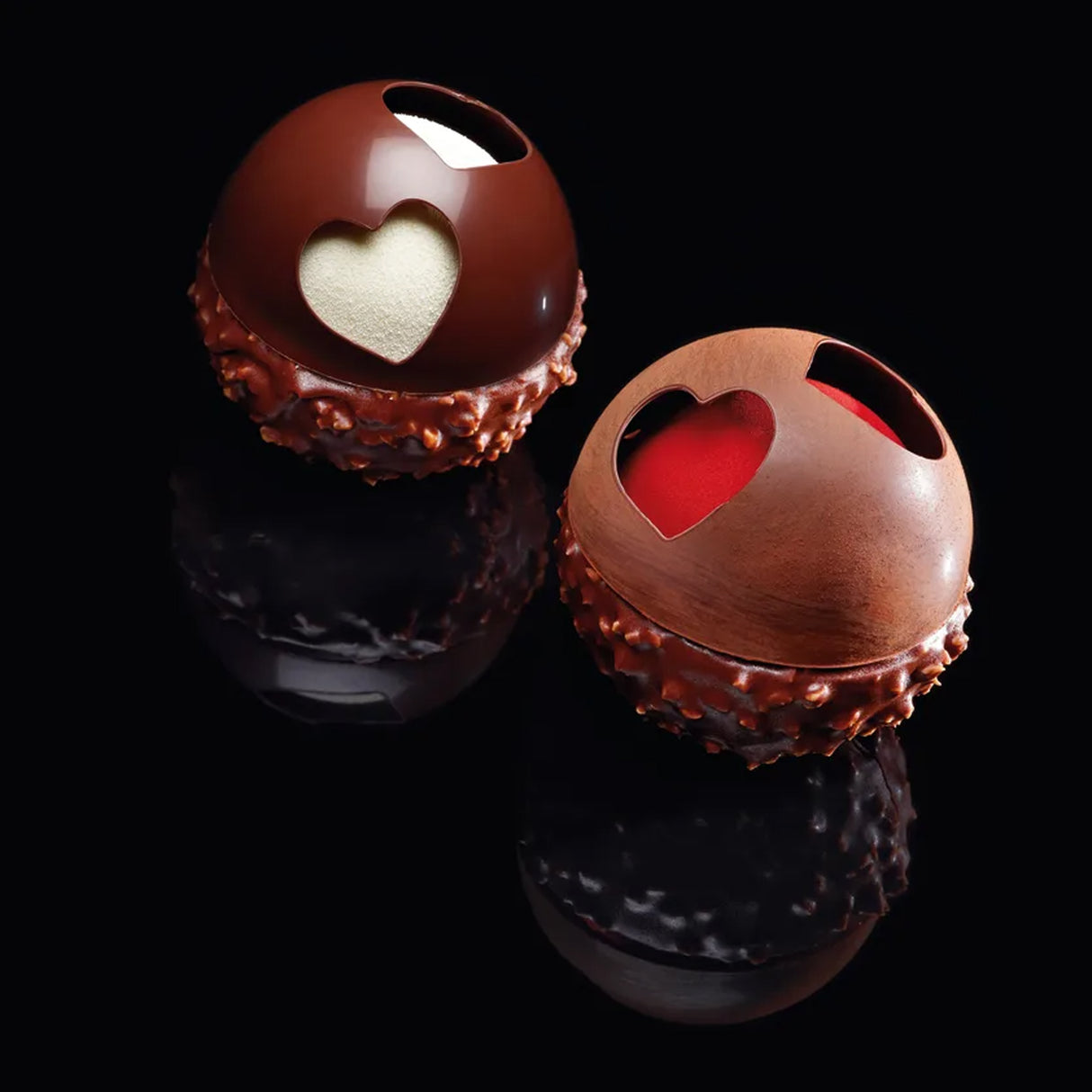 Solstis Dark Half Sphere Shells 55% Cocoa