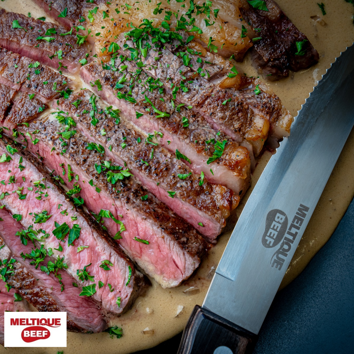Australian Marbled Beef Striploin Portion