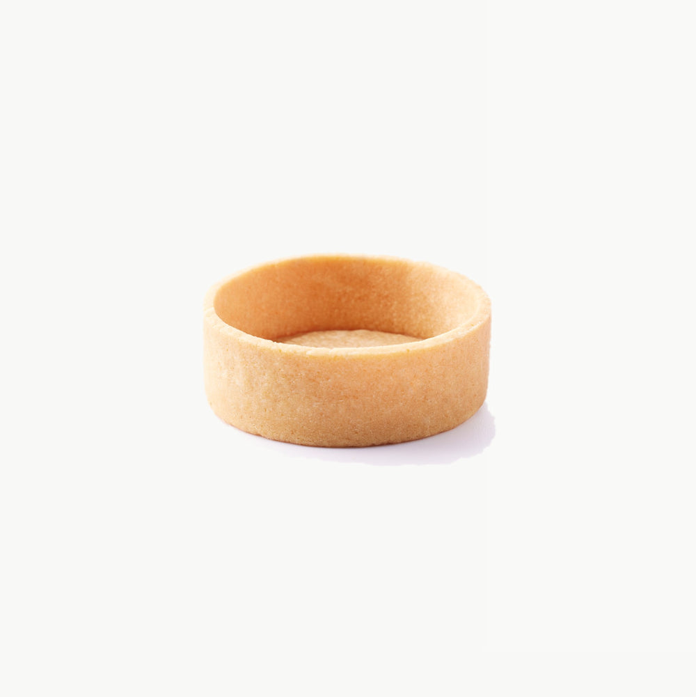 Tartlet Shell Straight Edge Butter Medium Round Sweet Ø50x17mm 200's