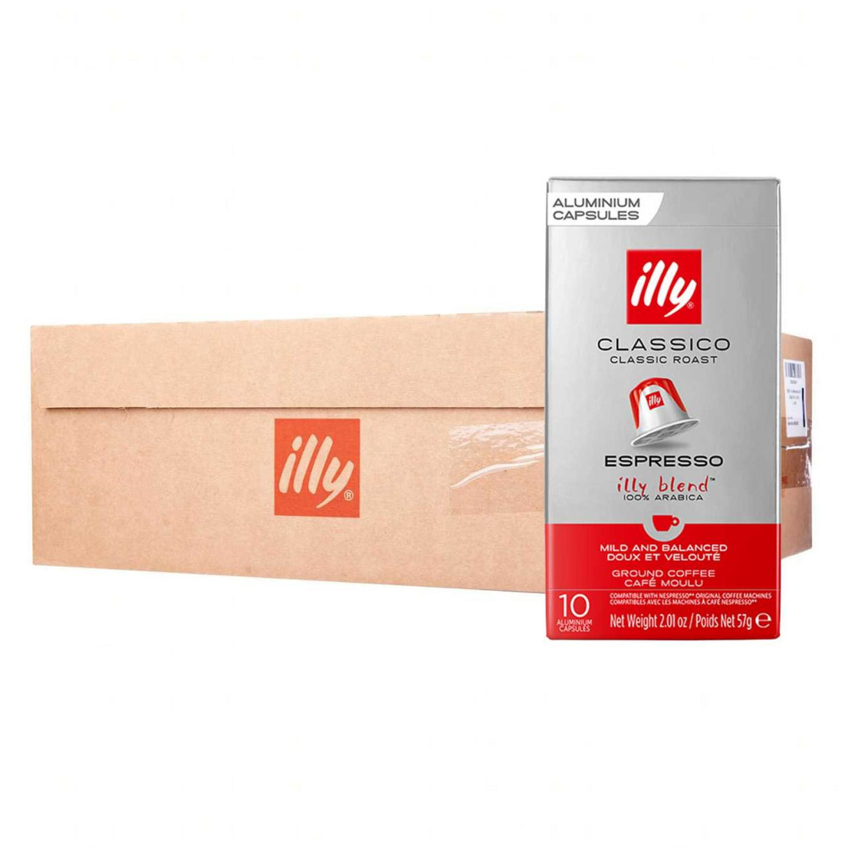 Compatible Capsules Classico Coffee - Medium Roast 10's