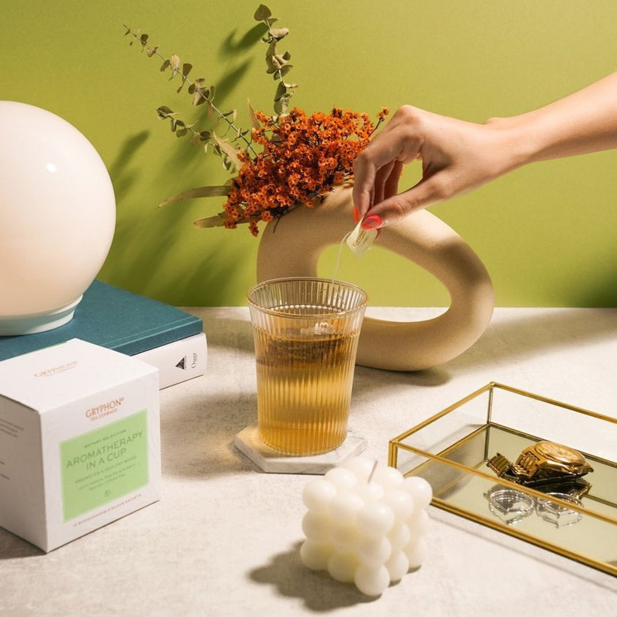 Tea Sachet Botany Selection Aromatherapy In A Cup