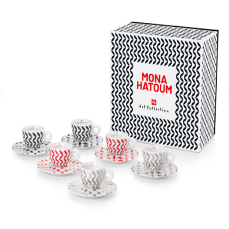 Art Collection Kit Mona Hatoum 6 Espresso Cups
