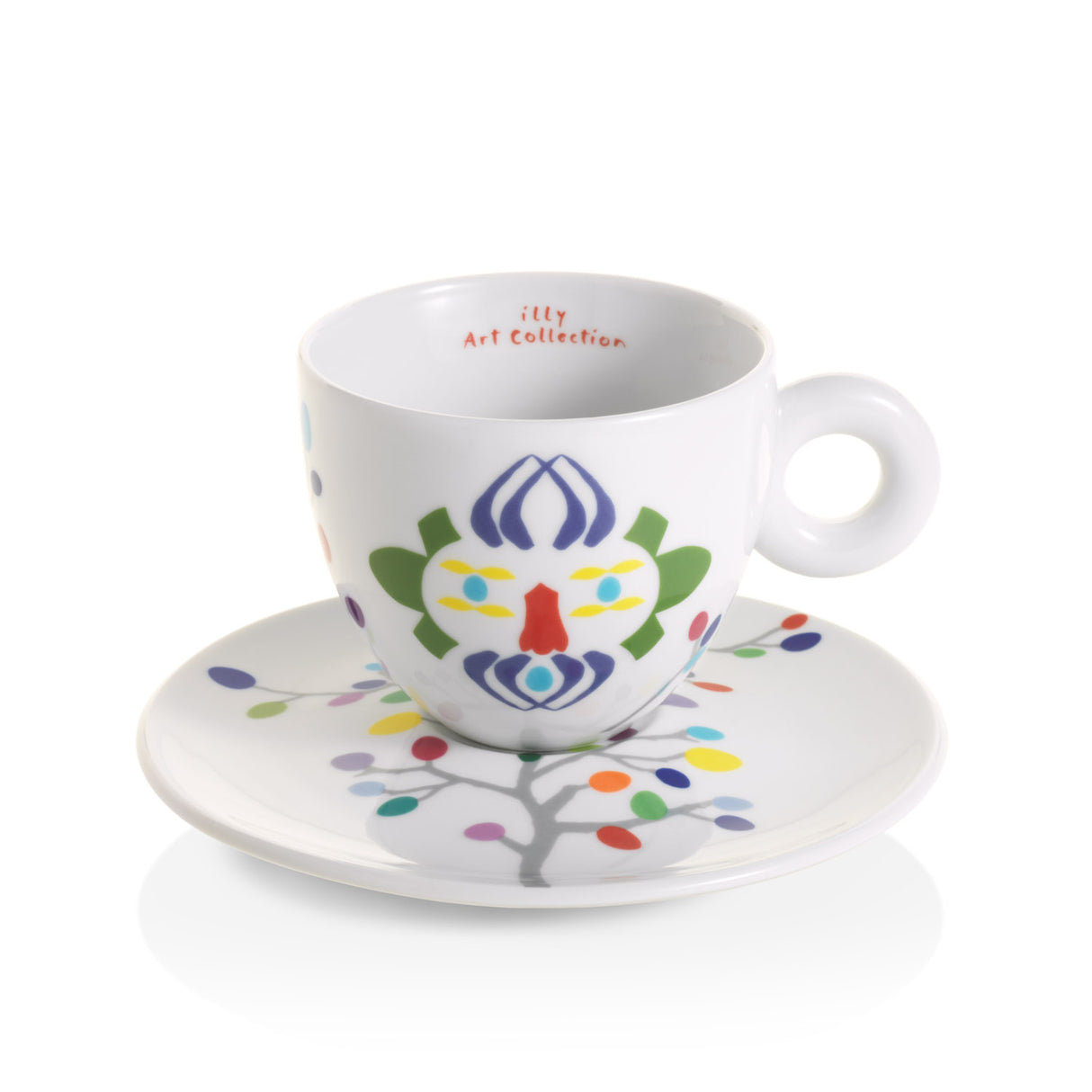 illy Art Collection Kit Pascale Marthine Tayou 2 Cappuccino Cups