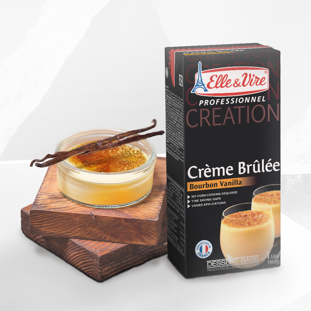 Dessert Base Creme Brulee Bourbon Vanilla