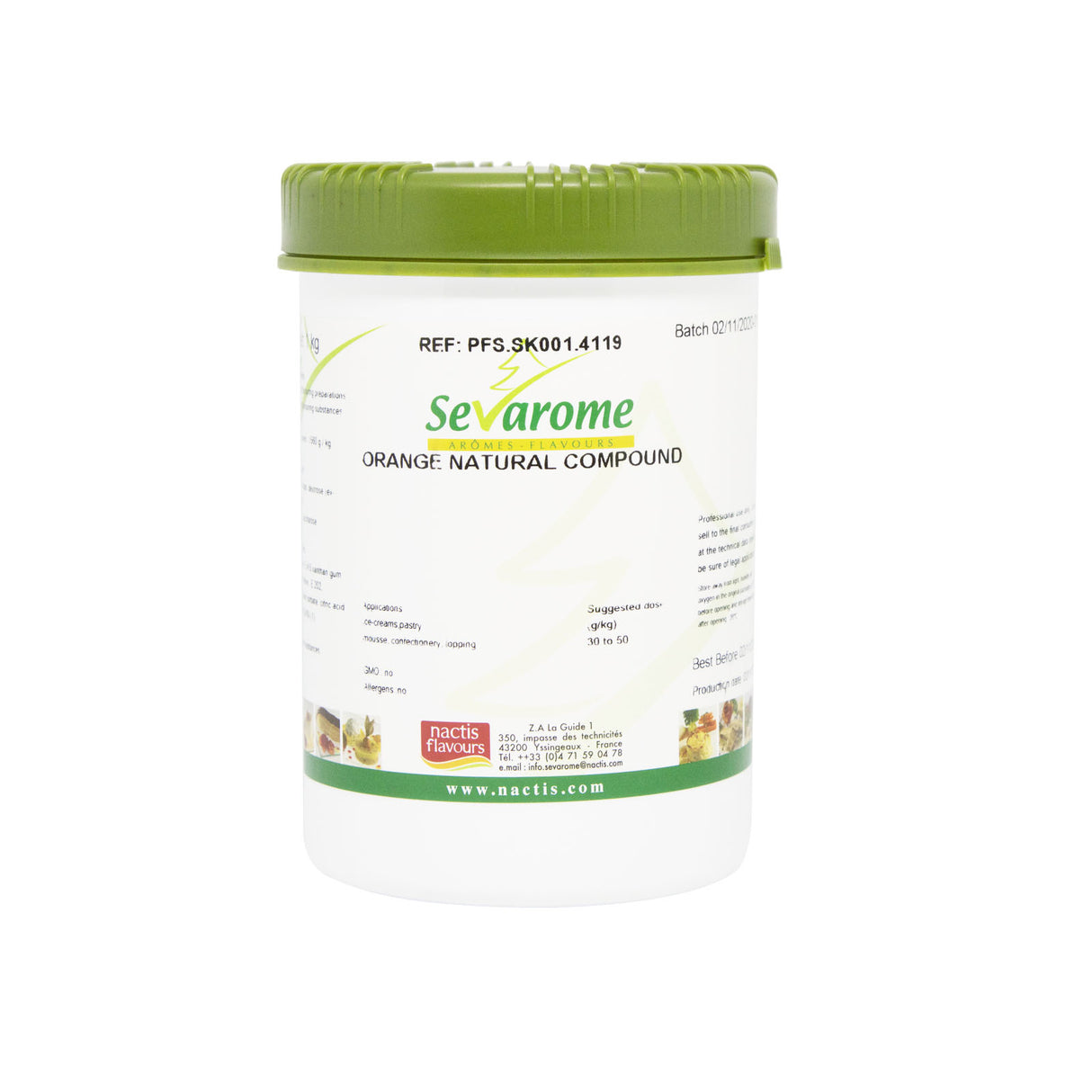 Flavouring Paste Orange Natural