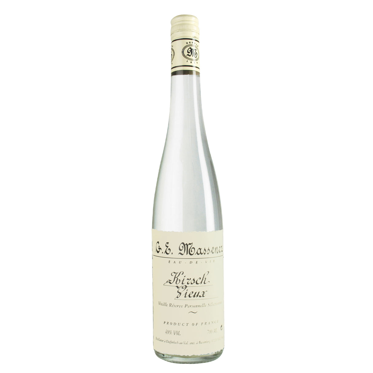 Eau De Vie Kirsch 40% Alcohol