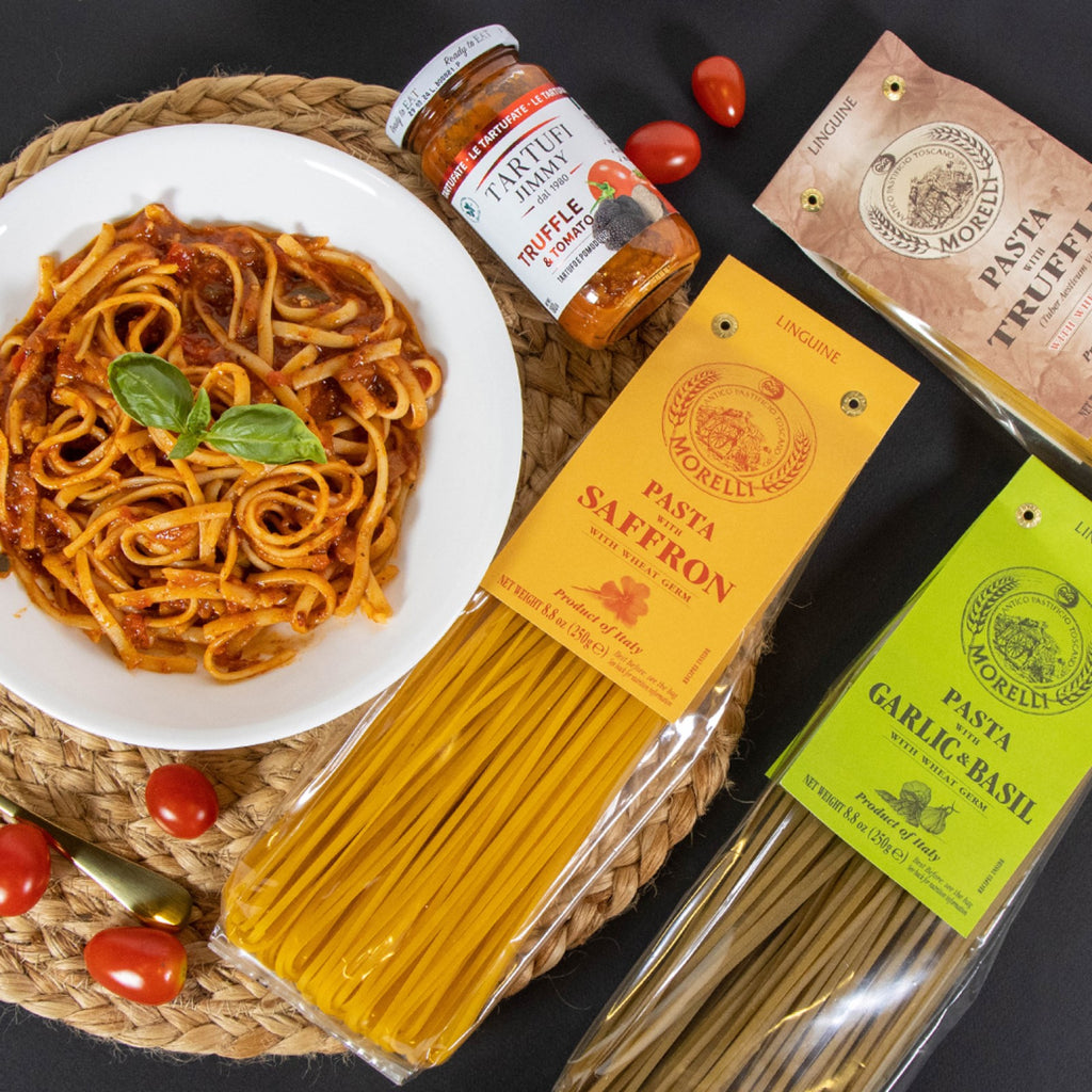 Pasta Linguine with Saffron (Zafferano)