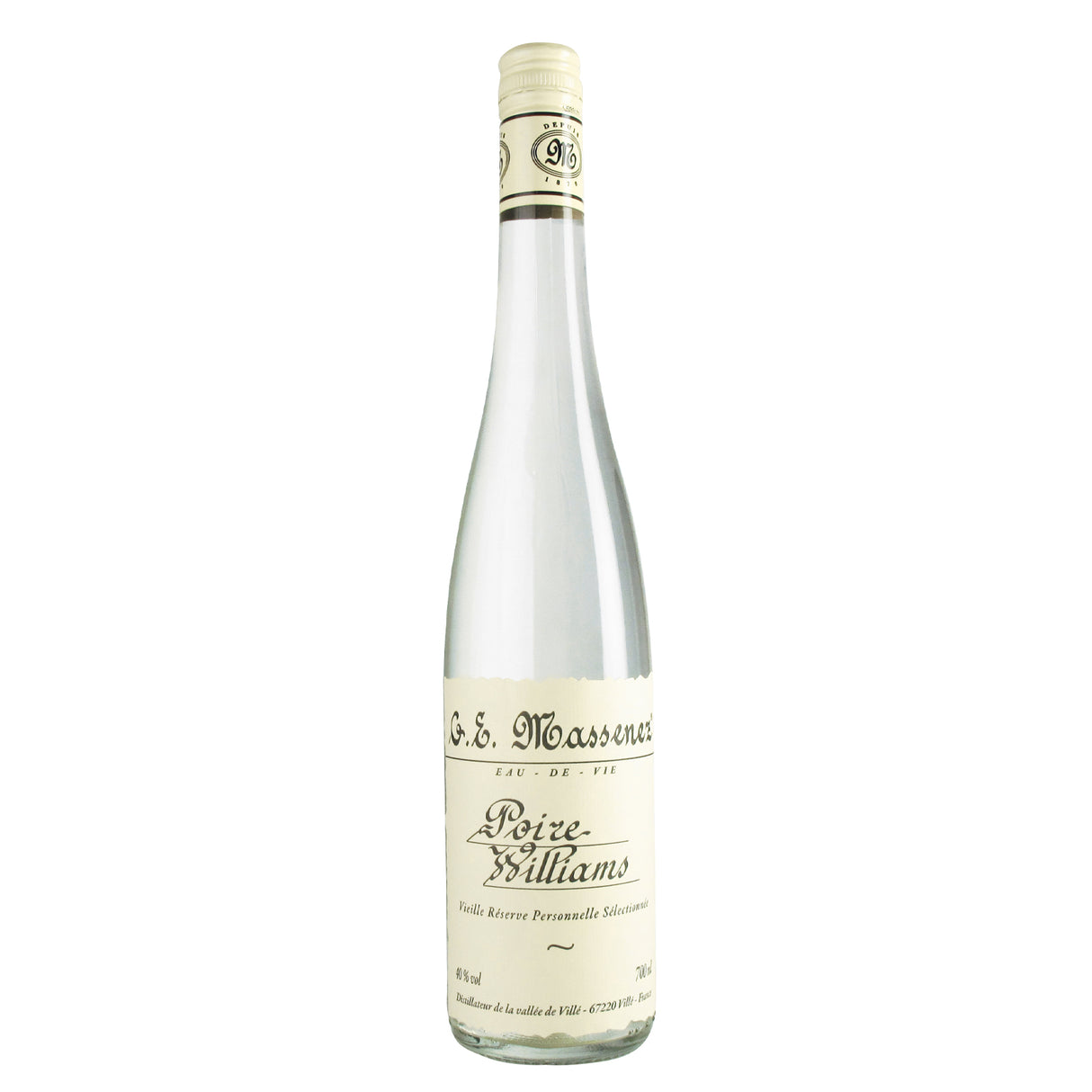 Eau De Vie William Poire (Pear) 40% Alcohol