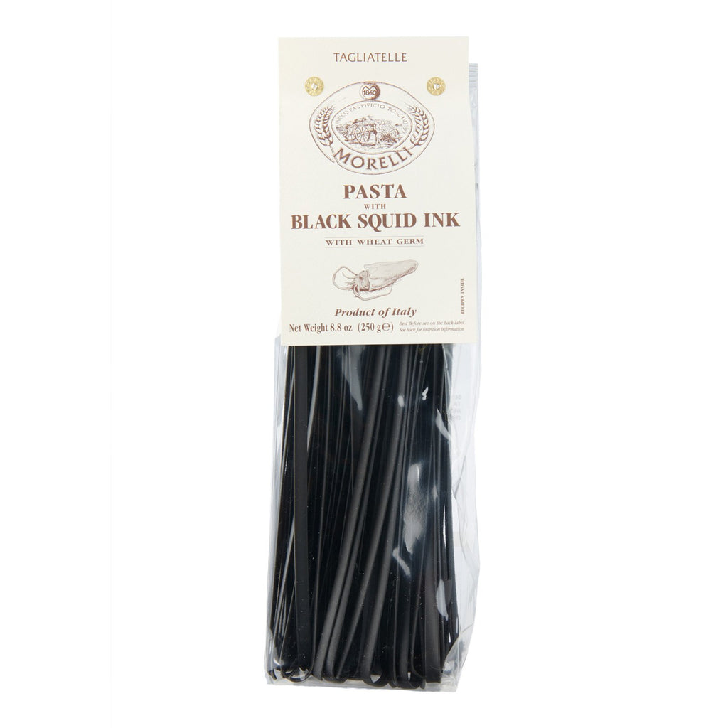 Pasta Tagliatelle with Black Squid Ink
