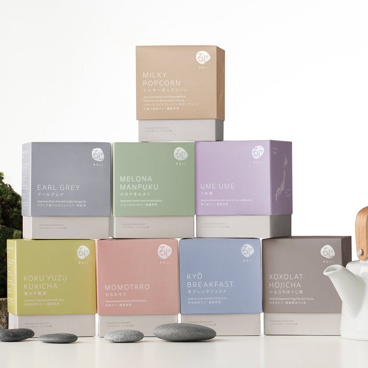 Roji Tea Sachet Xoxolat Hojicha