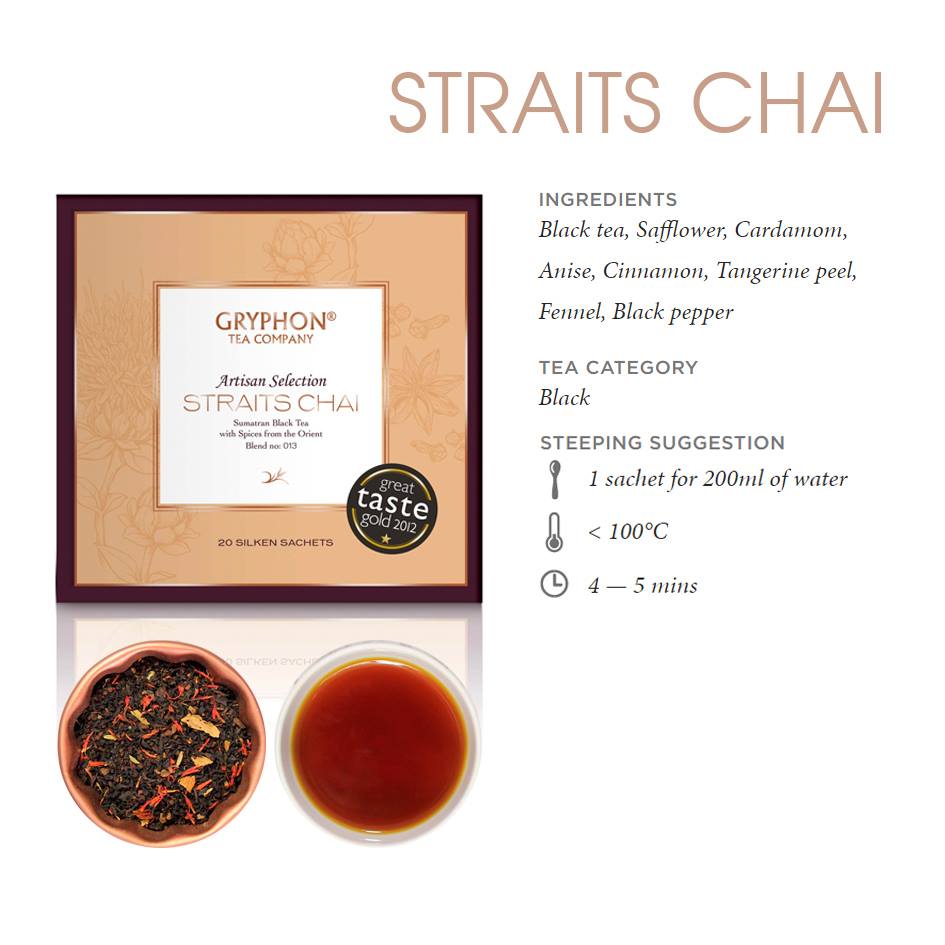 Tea Sachet Straits Chai