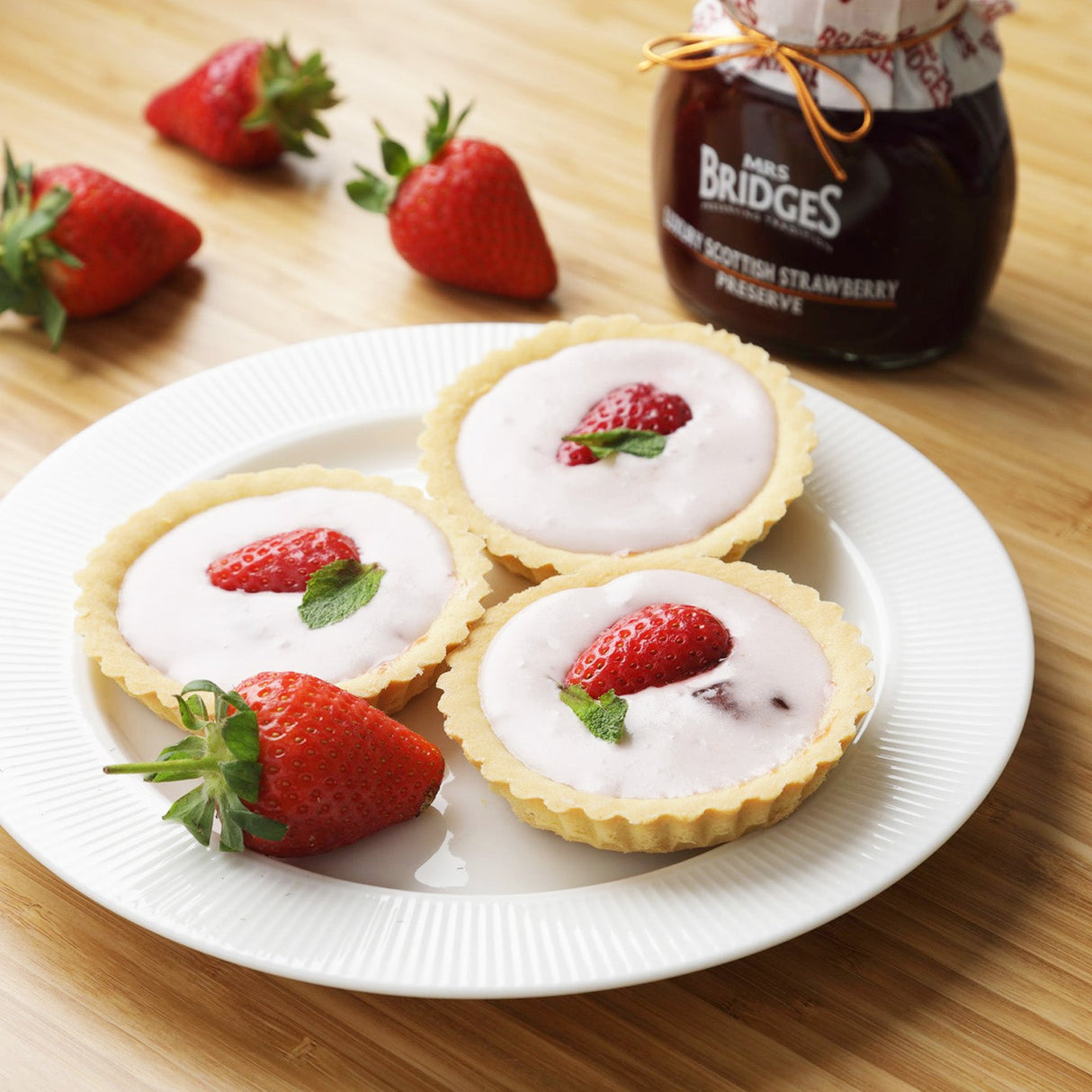 Strawberry with Champagne Preserve